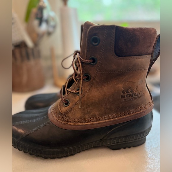 Sorel Mens Cheyanne Lace Boots Size 9 main image 6
